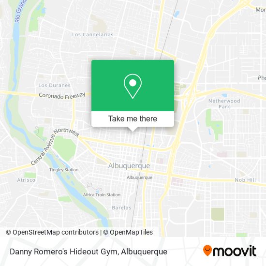 Mapa de Danny Romero's Hideout Gym