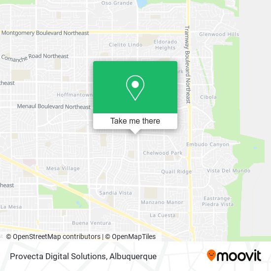 Mapa de Provecta Digital Solutions