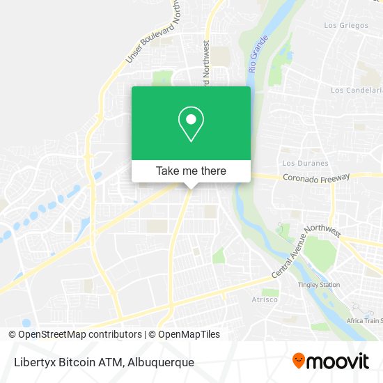 Libertyx Bitcoin ATM map