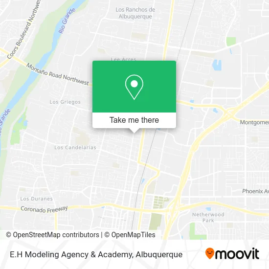 E.H Modeling Agency & Academy map