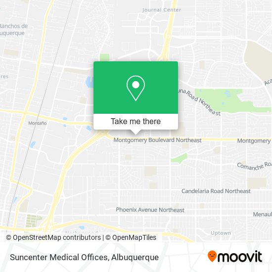 Suncenter Medical Offices map