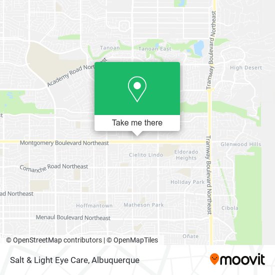 Salt & Light Eye Care map