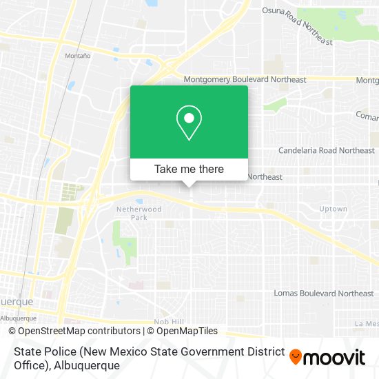 State Police (New Mexico State Government District Office) map