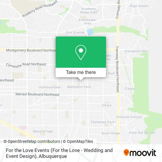 For the Love Events (For the Love - Wedding and Event Design) map