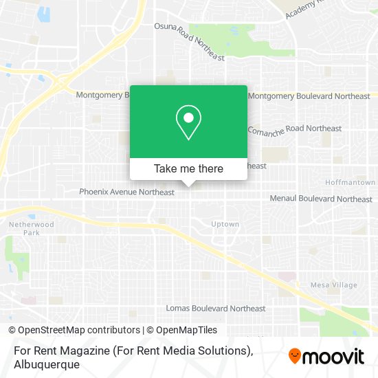 For Rent Magazine (For Rent Media Solutions) map