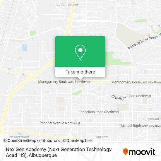 Nex Gen Academy (Next Generation Technology Acad HS) map