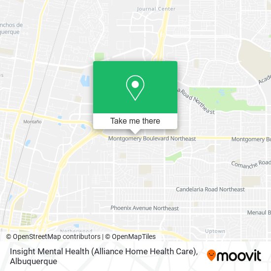 Insight Mental Health (Alliance Home Health Care) map