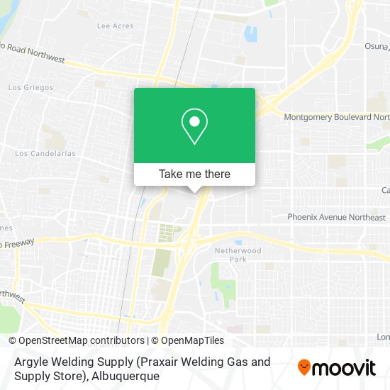 Mapa de Argyle Welding Supply (Praxair Welding Gas and Supply Store)