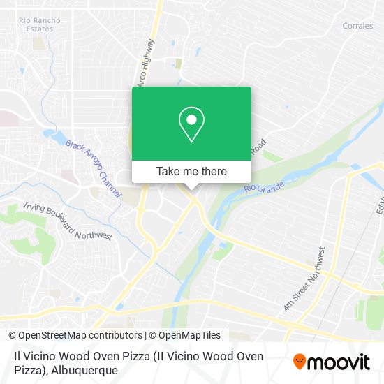Il Vicino Wood Oven Pizza map