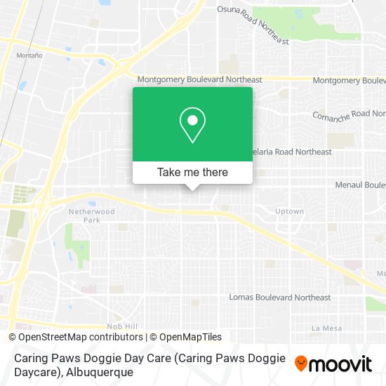 Mapa de Caring Paws Doggie Day Care (Caring Paws Doggie Daycare)