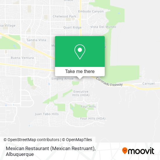 Mapa de Mexican Restaurant (Mexican Restruant)