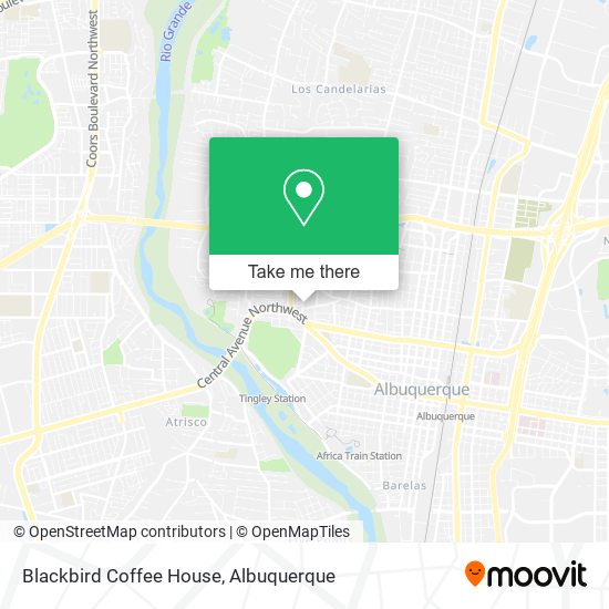 Blackbird Coffee House map