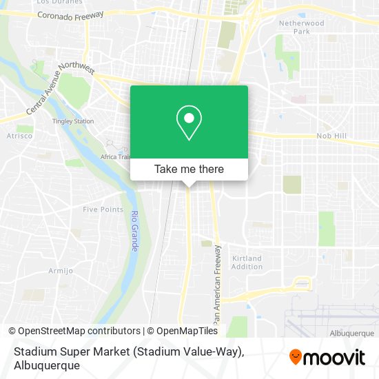 Mapa de Stadium Super Market (Stadium Value-Way)