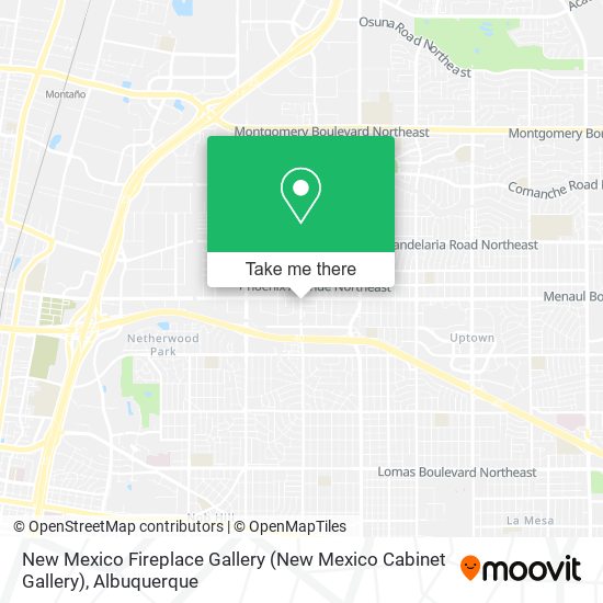 Mapa de New Mexico Fireplace Gallery