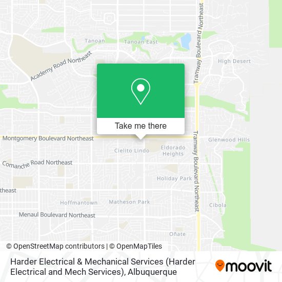 Harder Electrical & Mechanical Services (Harder Electrical and Mech Services) map