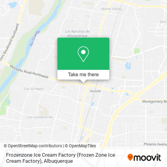 Frozenzone Ice Cream Factory (Frozen Zone Ice Cream Factory) map