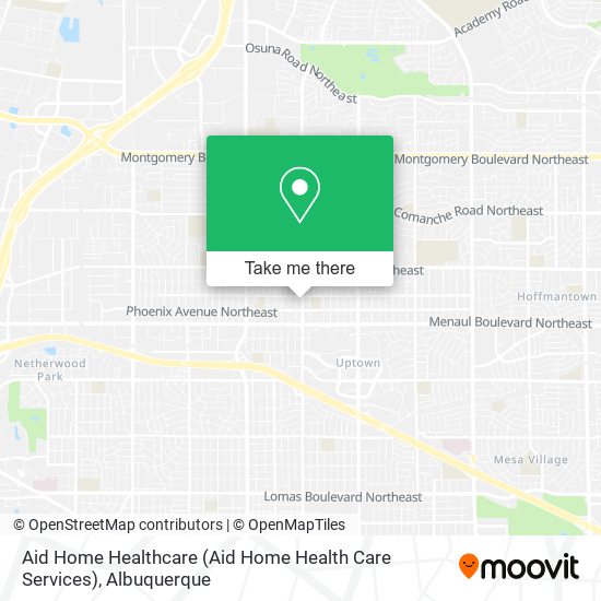 Aid Home Healthcare (Aid Home Health Care Services) map