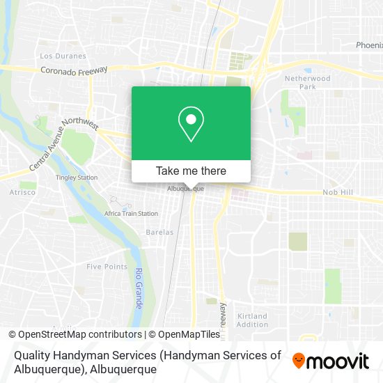 Quality Handyman Services (Handyman Services of Albuquerque) map