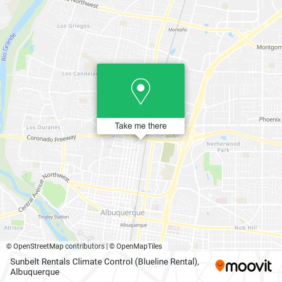 Sunbelt Rentals Climate Control (Blueline Rental) map