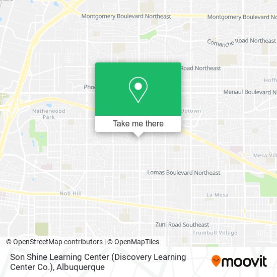 Mapa de Son Shine Learning Center (Discovery Learning Center Co.)