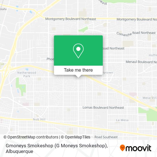 Gmoneys Smokeshop (G Moneys Smokeshop) map