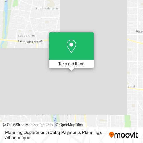 Mapa de Planning Department (Cabq Payments Planning)