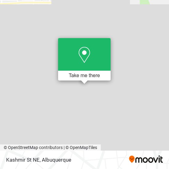 Kashmir St NE map