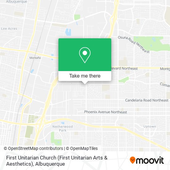 Mapa de First Unitarian Church (First Unitarian Arts & Aesthetics)