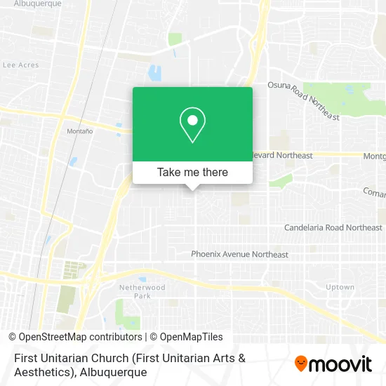 First Unitarian Church (First Unitarian Arts & Aesthetics) map