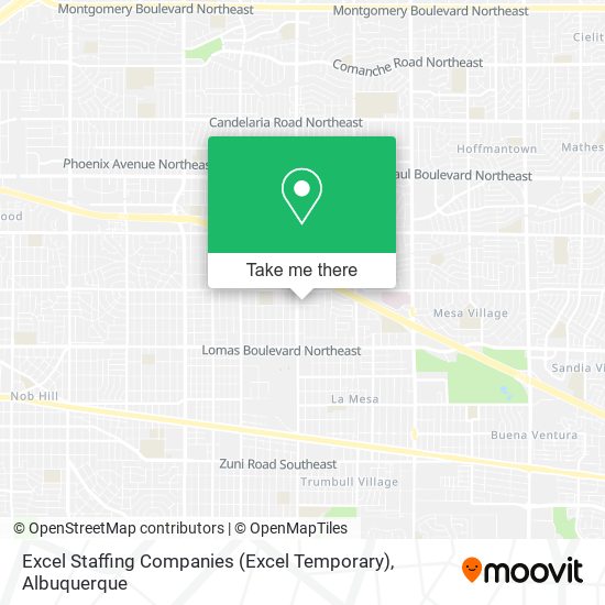 Excel Staffing Companies (Excel Temporary) map