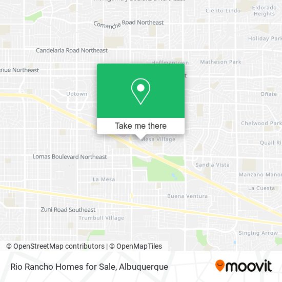 Rio Rancho Homes for Sale map