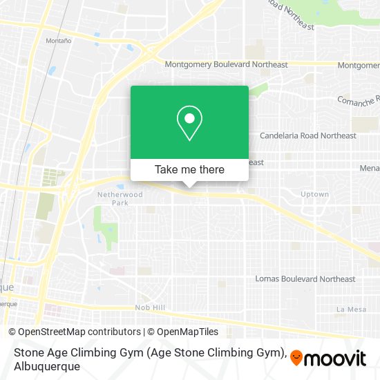 Stone Age Climbing Gym map