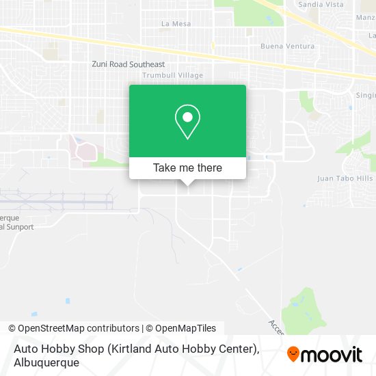 Mapa de Auto Hobby Shop (Kirtland Auto Hobby Center)