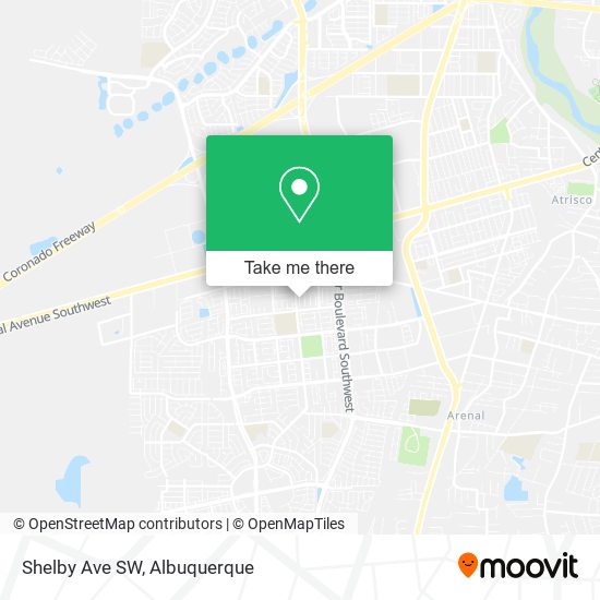 Mapa de Shelby Ave SW