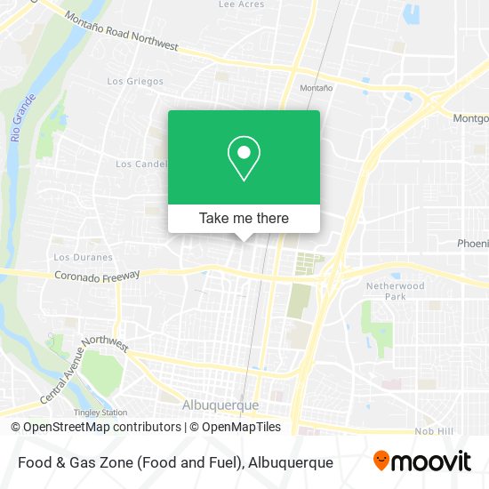 Food & Gas Zone (Food and Fuel) map