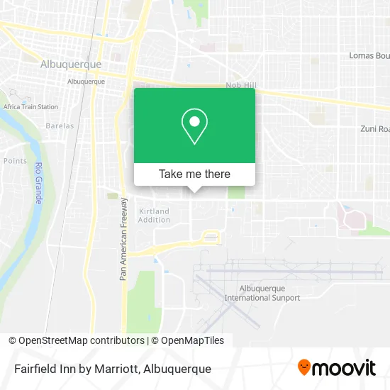 Mapa de Fairfield Inn by Marriott