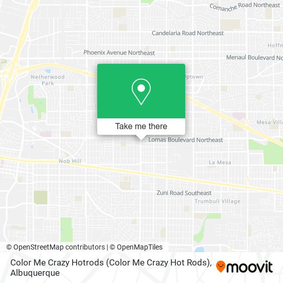 Color Me Crazy Hotrods (Color Me Crazy Hot Rods) map