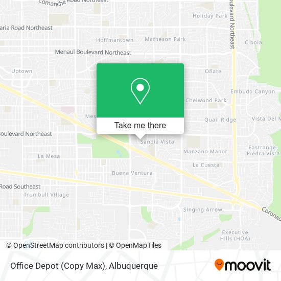 Office Depot (Copy Max) map