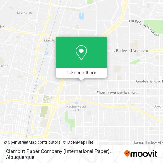 Clampitt Paper Company (International Paper) map