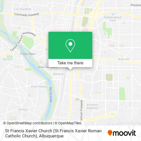 Mapa de St Francis Xavier Church (St Francis Xavier Roman Catholic Church)
