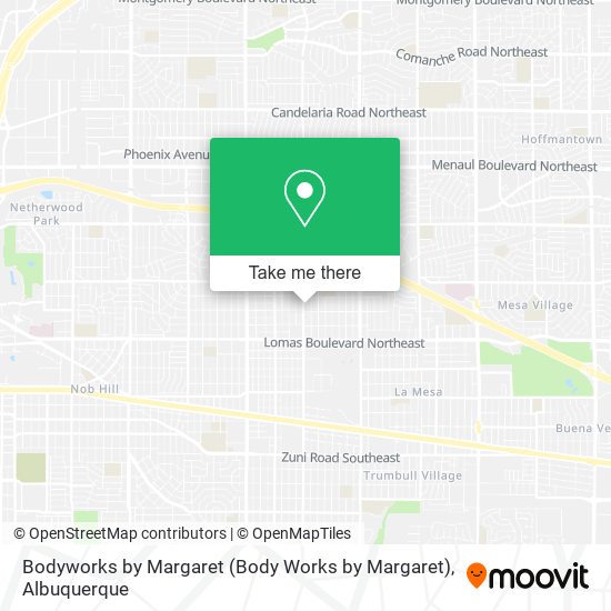 Bodyworks by Margaret (Body Works by Margaret) map