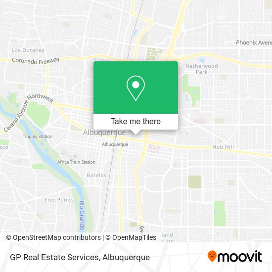 GP Real Estate Services map