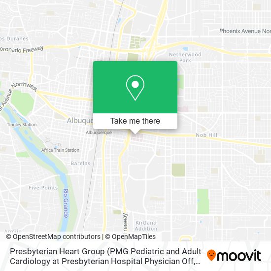 Mapa de Presbyterian Heart Group