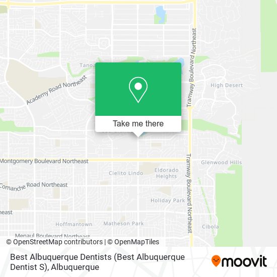 Mapa de Best Albuquerque Dentists (Best Albuquerque Dentist S)