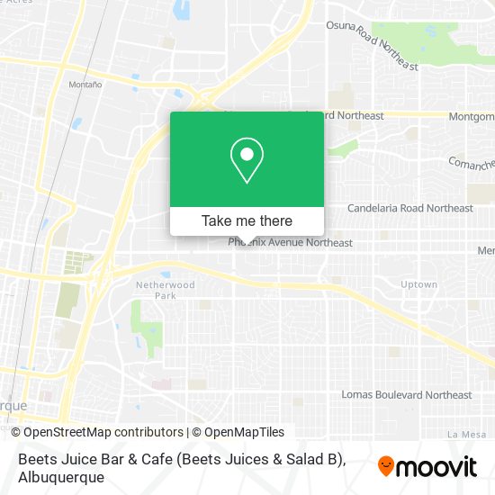 Mapa de Beets Juice Bar & Cafe (Beets Juices & Salad B)