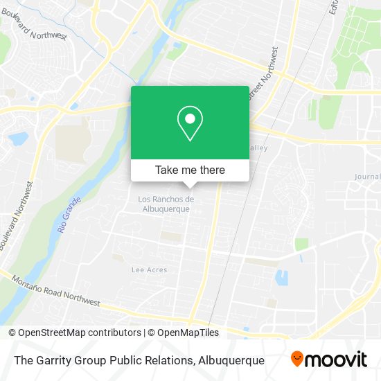 The Garrity Group Public Relations map