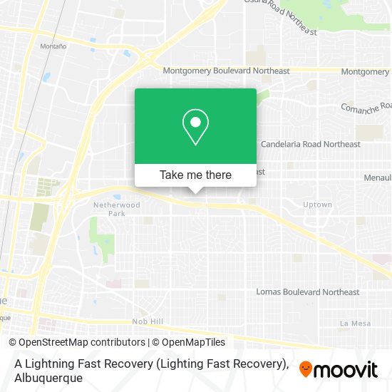 Mapa de A Lightning Fast Recovery (Lighting Fast Recovery)