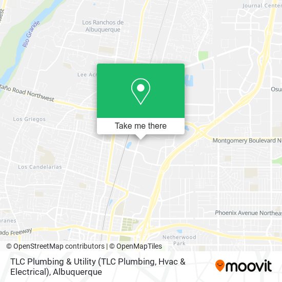 Mapa de TLC Plumbing & Utility (TLC Plumbing, Hvac & Electrical)