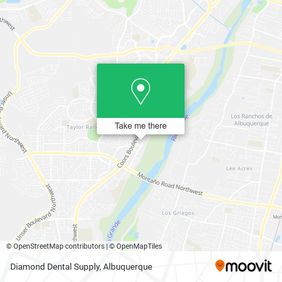 Mapa de Diamond Dental Supply