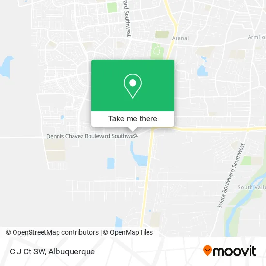 C J Ct SW map